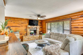 Davis Cabin with Fire Pit Close to Turner Falls!